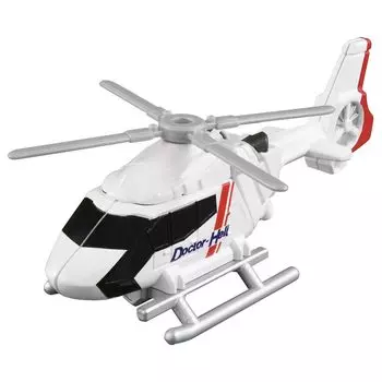 TAKARA TOMY Tomica Job Labor Аварийный Объединяемый Транспорт Доктор Вертолет Игрушечная Мини-Машинка для детей от 3 лет и старше