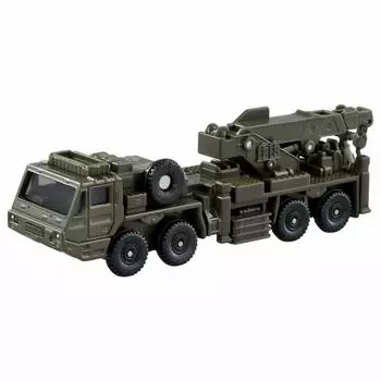 Takara Tomy Tomica Long Type Tomica Force Heavy Wheeled Recovery Vehicle Mini Car Toy Ages Green No.141 Self-Defense 3+