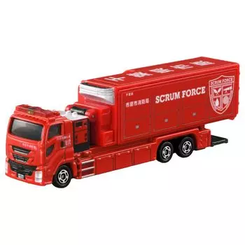 TAKARA TOMY Tomica Long Type Tomica Ichihara City Fire Department Scrum Force Mini Car Toy Ages No.121 3+