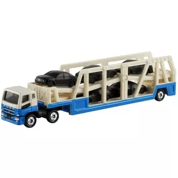 TAKARA TOMY Tomica Long Type Tomica No.131 Mitsubishi Fuso Super Great Carrier Car Миниатюрная игрушечная машинка для мальчиков от 3 лет и старше, в коробке, игрушка, безопасная подставка