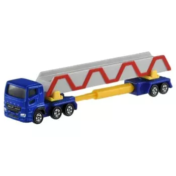 TAKARA TOMY Tomica Long Type Tomica No.140 Mitsubishi Fuso Super Great Pole Trailer Mini Car Toy Возраст 3+