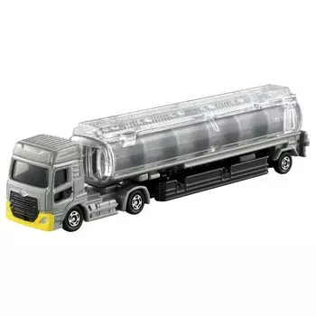 TAKARA TOMY Tomica Long Type Tomica UD Trucks Quon Tank Truck Mini Car Toy Ages No.136 3+