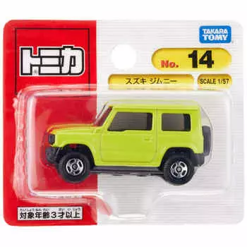 TAKARA TOMY Tomica No.14 Suzuki Jimny (Блистерная упаковка) Мини-машинка для детей от 3 лет