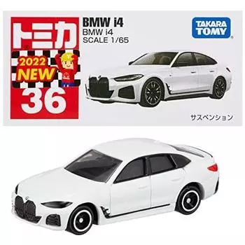 TAKARA TOMY Tomica No.36 BMW i4 (Box) Mini Car Toy Ages 3+