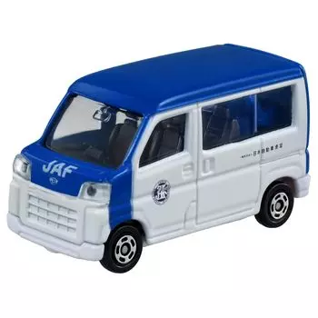 Takara Tomy Tomica No.76 Daihatsu Hijet JAF Дорожный служебный автомобиль (Блистерная упаковка) Мини-машинка для детей от 3 лет