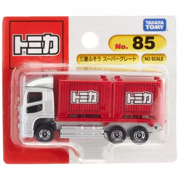 Takara Tomy Tomica No.85 Mitsubishi Fuso Super Great (Блистерная упаковка) Мини-машинка для детей от 3 лет