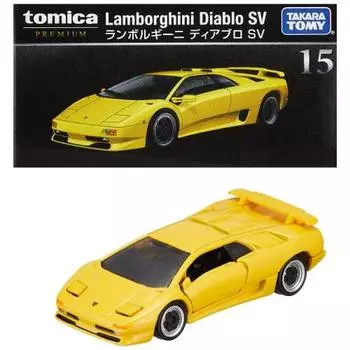 TAKARA TOMY Tomica Premium 15 Lamborghini Diablo SV Игрушечный мини-автомобиль для детей 6+