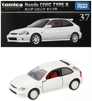 Takara Tomy Tomica Premium 37 Honda Civic Type R Мини-игрушка для детей от 6 лет