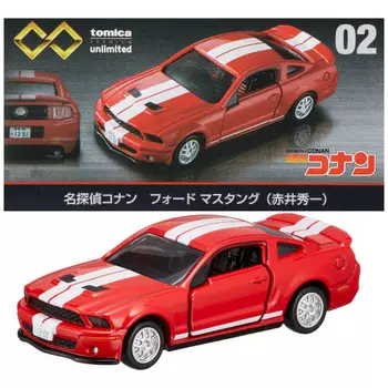 TAKARA TOMY Tomica Premium безлимитный 02 Детектив Конан Ford Mustang (Шуичи Акай)