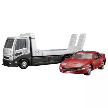 TAKARA TOMY Tomica Premium Tomica Transporter Nissan Fairlady Z 300ZX Twin Turbo Мини-игрушка для детей от 6 лет и старше. Стандарты безопасности игрушек в коробке прошли проверку ST Mark.