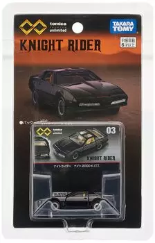 TAKARA TOMY Tomica Premium unlimited 03 Knight Rider Knight 2000 K.I.T.T. Mini car car toy 6 years old and older Boxed Toy safety standard passed