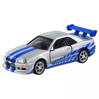 TAKARA TOMY Tomica Premium Unlimited 08 Fast & Furious BNR34 SKYLINE GT-R Мини-машинка Игрушка Возраст 3+