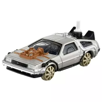 Takara Tomy Tomica Premium Unlimited Назад в будущее Машина времени (ЧАСТЬ3/Версия железнодорожного колеса.)