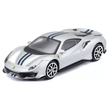 Takara Tomy Tomica Presents Burago Race Play Series 3 Inch Ferrari 488 Pista Mini Car Toy Ages & 3+
