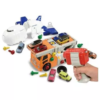 TAKARA TOMY Tomica Refurbishment Carrier Car Cargo Jet Set Mini Car Toy Ages Action! и 3+