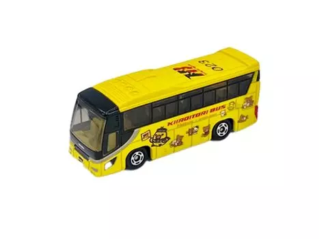 TAKARA TOMY Tomica Rilakkuma x Hato Bus Wrapping Bus (Kiiroitori)