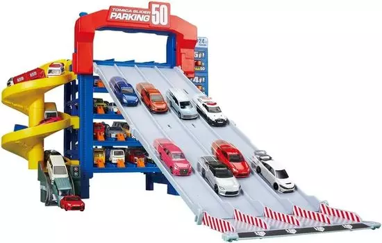 Takara Tomy Tomica Slider Parking Mini Car Ages 3+