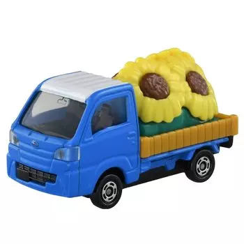 Takara Tomy Tomica Subaru Sambar Sunflower Мини-машинка Игрушка Возраст № 107 (Блистерная упаковка) 3+