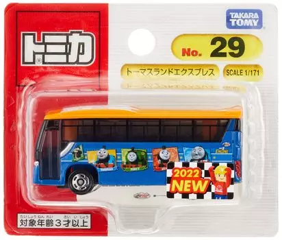 Takara Tomy Tomica Thomas Land Express Mini Car Toy Возраст № 29 (Блистерная упаковка) 3+