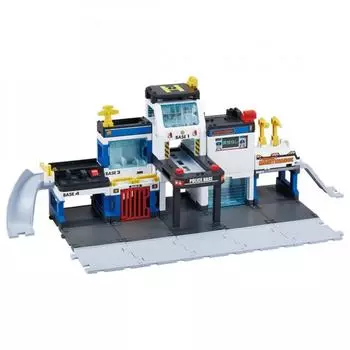 TAKARA TOMY Tomica Tomica Town Case Solved DX Police Base Mini Car Toy Возраст 3+