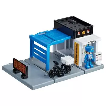 TAKARA TOMY Tomica Tomica Town Police Box Мини-машинка Игрушка Возраст (с полицейским) 3+