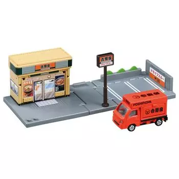Takara Tomy Tomica Tomica Town Yoshinoya Мини-игрушечный автомобиль Ages (с Томикой) (Первое издание) 3+