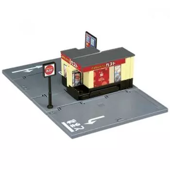 Takara Tomy Tomica Town Caf Restaurant Gusto With Tomica