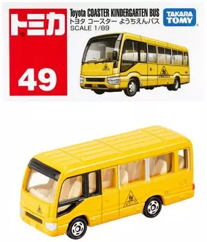 TAKARA TOMY Tomica Toyota Coaster детский сад автобус мини-машинка игрушка возраст № 49 (коробка) 3+