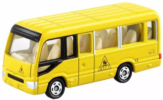 Takara Tomy Tomica Toyota Coaster детский сад автобус мини-машинка игрушка возраст № 49 (Блистерная упаковка) 3+ жёлтый