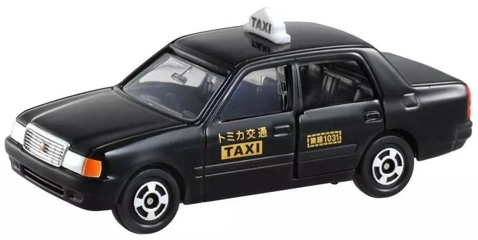 Takara Tomy Tomica Toyota Crown Comfort Taxi Mini Car Toy Ages No.051 (Волдырь) 3+ чёрный