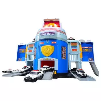 TAKARA TOMY Tomica World DX Трансформация полицейского участка!