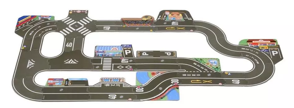 TAKARA TOMY Tomica World Город, соединяющий дороги Ш245 x В245 x Г50 мм Серый Расширяется! серый