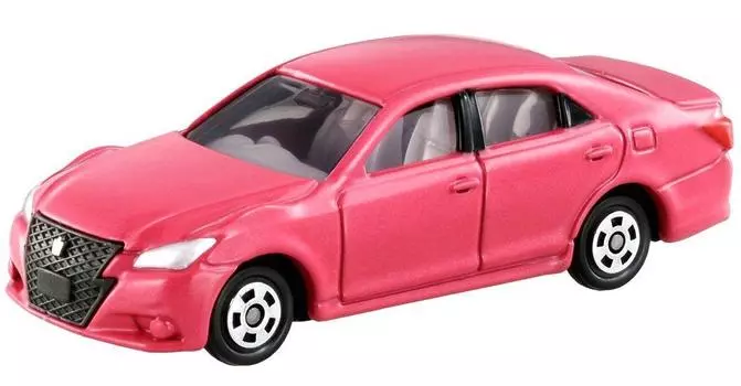 TAKARA TOMY Toyota Crown Athlete Мини-машинка, игрушечная машинка для детей от 3 лет и старше Блистерная упаковка Соответствует стандартам безопасности игрушек Сертификация ST Mark TOMICA TAKARA розовый