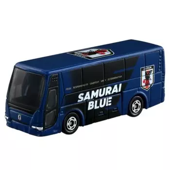 TAKARA TOMY Японская национальная сборная по футболу, официальный командный автобус, мини-машинка, игрушка унисекс, для детей от 3 лет и старше, упакованные в коробки, стандарты безопасности игрушек ST Mark
