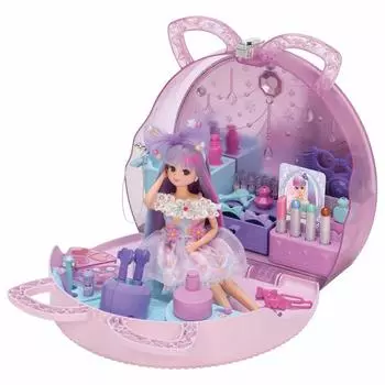TAKARA TOMY Yumeiro Косметичка для волос Ликка-тян фиолетовый