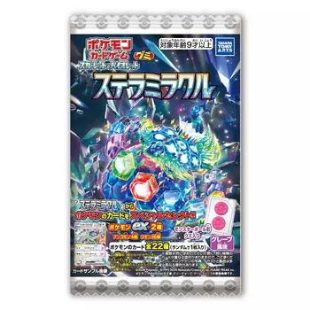 TAKARATOMY ARTS Pokemon Card Game Scarlet & Violet Gummy Stella Miracle 20 штук конфеты игрушка/мармеладные конфеты
