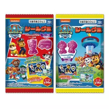TAKARATOMY Paw Patrol Seal Gummy 20 шт. конфеты Candy ARTS игрушка/Жевательная резинка