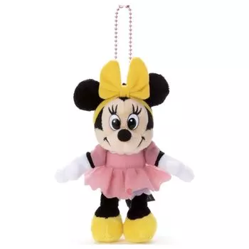 TAKARATOMY Персонаж Disney Disney100 Микки Классик Талисман Шариковая Цепочка Минни Маус Мягкая Игрушка Высота 15 см ARTS Прибл.