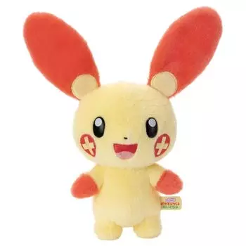 TAKARATOMY Pocket Monster Pokemon I chose Pokemon Get Plush Toy Plusle Stuffed Toy Height 25cm A.R.T.S you! Approx.