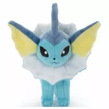 TAKARATOMY Pocket Monster Pokemon Я выбрал плюшевого Вапореона высотой 22 см ARTS вас! ок.