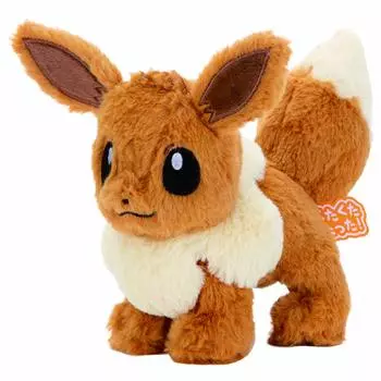 TAKARATOMY Pokemon Plush S Eevee Высота 16 см ARTS Изношен! ок.