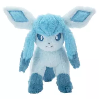 TAKARATOMY Pokemon Plush S Glaceon Plush Height 19cm A.R.T.S Exhausted! approx.