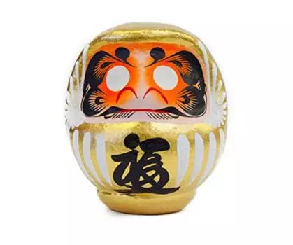 Такасаки Дарума Золотой Удачливый Процветающий Хороший Красный Объект 11109 Вход, Бизнес, Удача, Успех, Лицо, Дарума, Орнамент, золотой