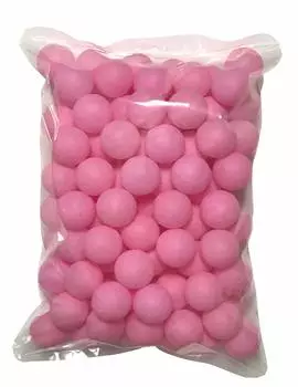 TAKASUE Ping Pong Balls Recreational Table Tennis Balls Plastic Balls Plain Pink 100 Pieces розовый