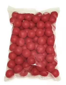 TAKASUE Ping Pong Balls Recreational Table Tennis Balls Plastic Balls Plain Red 100 Pieces красный