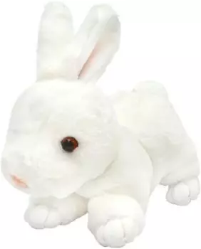 Take Off Rabbit Maron Rex M Белая плюшевая игрушка Музыка [С коробкой]