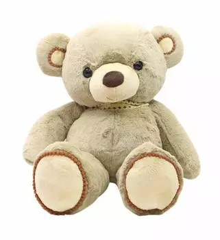 Take Off Tickle Bear L Brown
