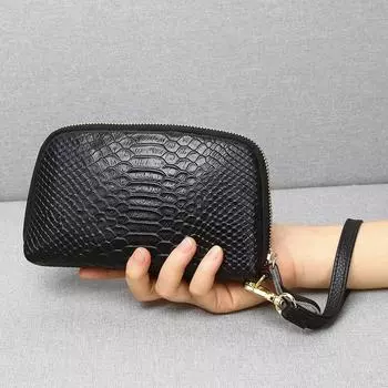 Take The Amount, клатч, кожаная сумка, мобильный телефон, сумка с узором под крокодила, мода, клатч-ракушка, сумка для мелочи озеро синий