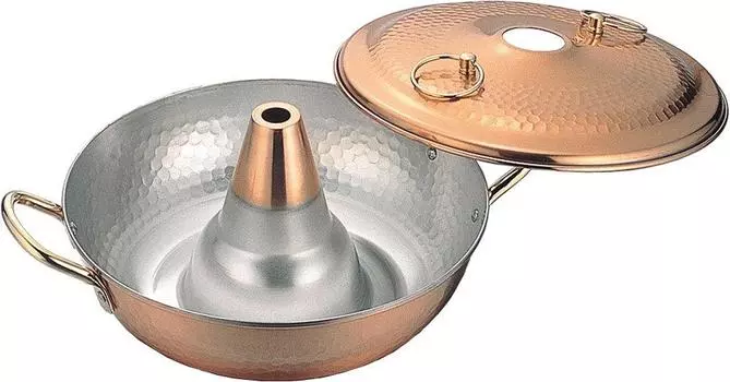 Takekoshi Kogyo Takekoshi Copper Shabu Pot Lavender 26cm