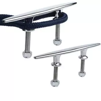 Такелажная гайка с проволочным прутком 316 нержавеющая сталь морская фурнитура яхтенные принадлежности бараний рог скоростной катер такелажная гайка кнехт 6inch